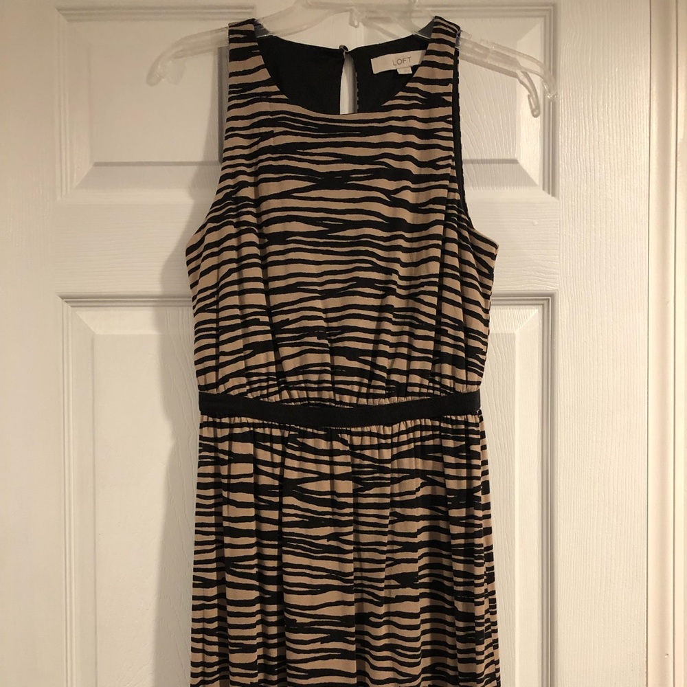 Animal print dress